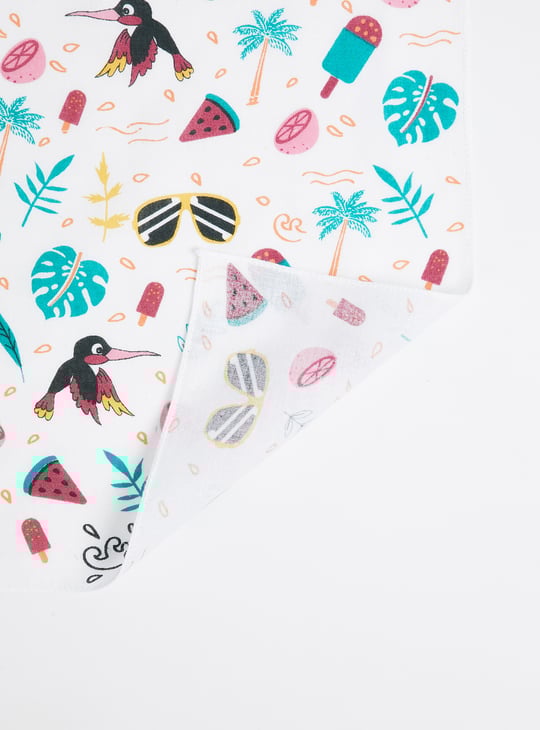 Kids Printed Handkerchief - Pack of 6