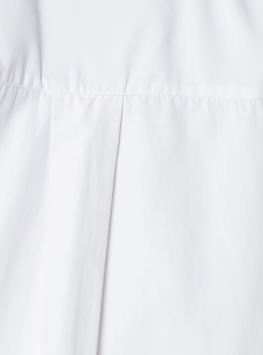 Women Solid Oversized Shirt