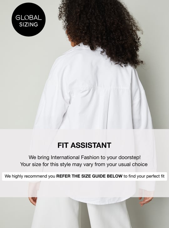 Women Solid Oversized Shirt