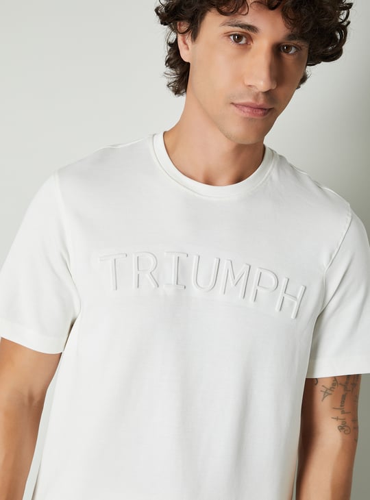 Men Embossed T-shirt