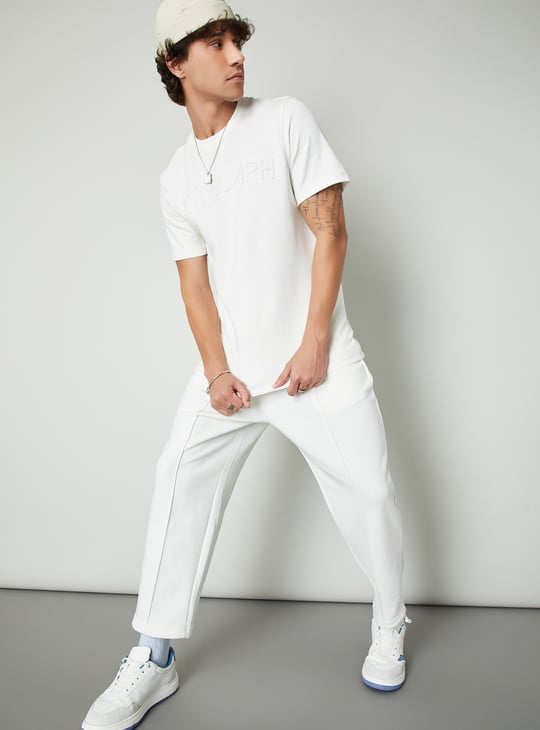 Men Embossed T-shirt