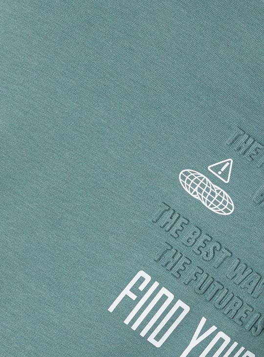 Men Printed Oversized T-shirt