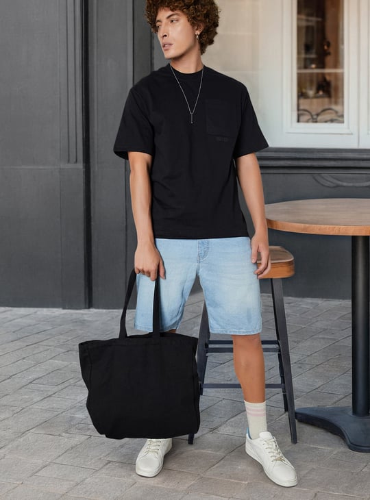 Men Printed Relaxed Fit T-shirt