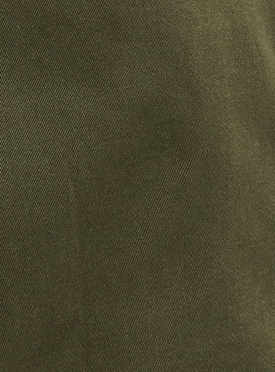 URB_N Men Textured Cargo Trousers