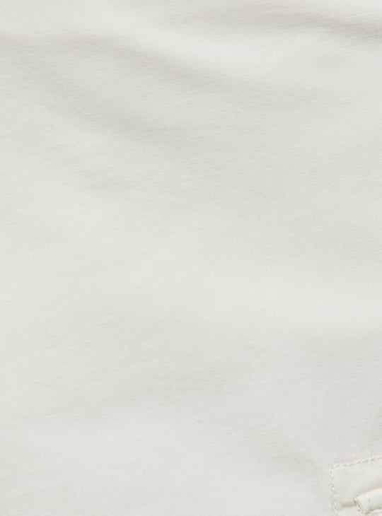 URB_N Men Textured Cargo Parachute Trousers