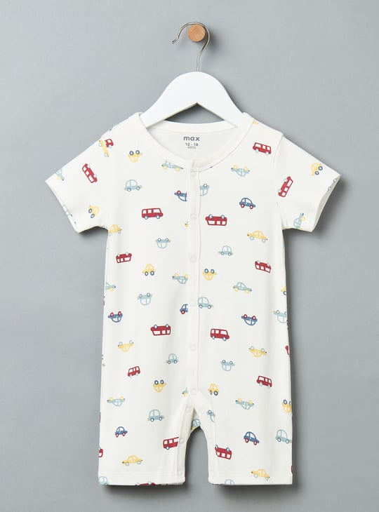 Boys Printed Rompers