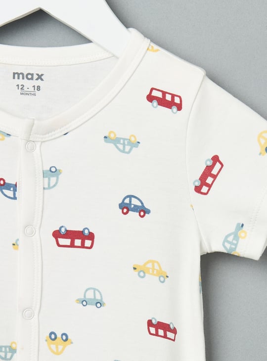 Boys Printed Rompers