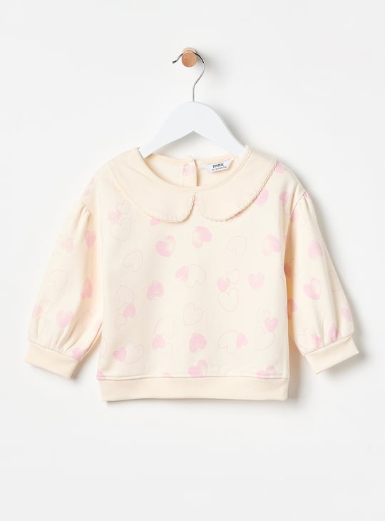 Girls Printed Sweatshirt - Pack of 2