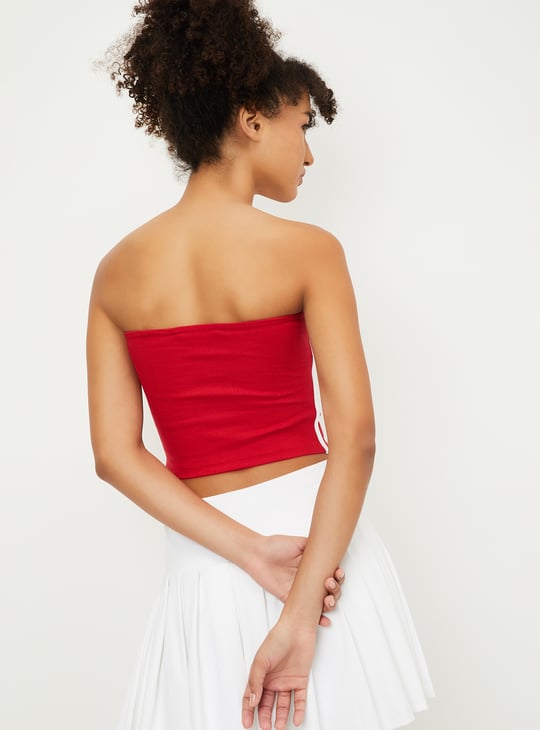 Women Printed Sports Tube Top