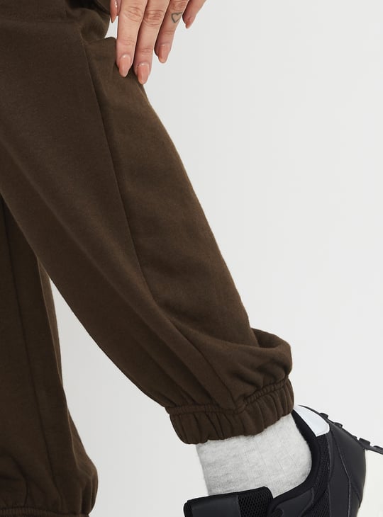 Women Solid Cargo Joggers