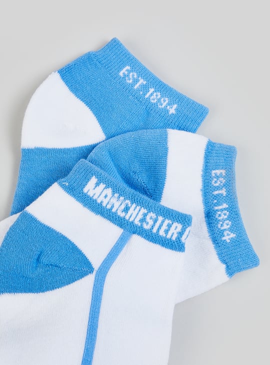 Men Manchester Patterned Socks - Pack of 3