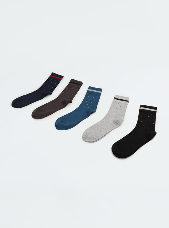 Men Patterned Socks - Pack of 5