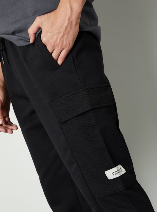 Boohoo cargo joggers