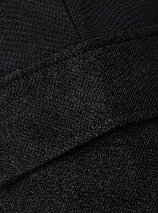 Men Solid Sports Cargo Joggers