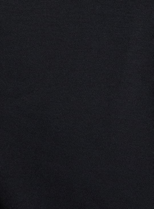 Men Solid Hooded Sweatshirt