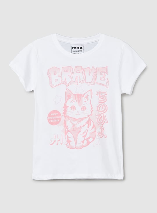 Girls Printed T-shirt
