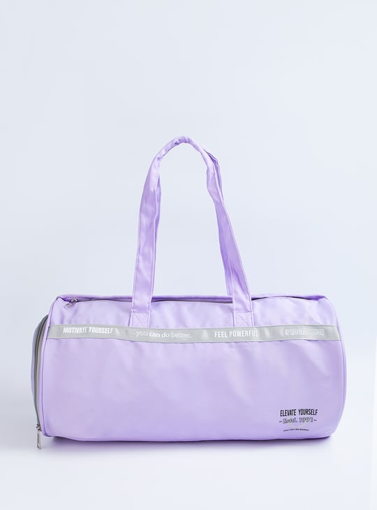 Women Textured Duffle Bag