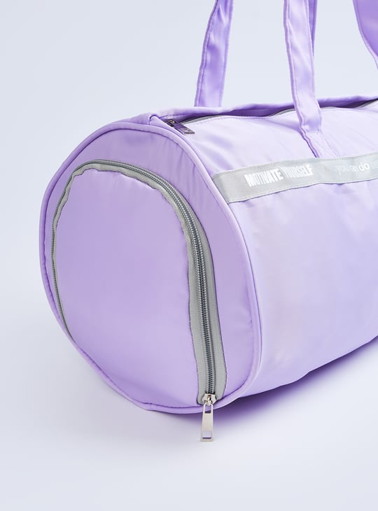 Women Textured Duffle Bag