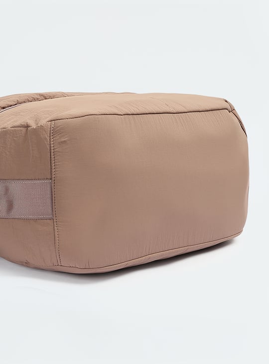 Women Solid Duffle Bag
