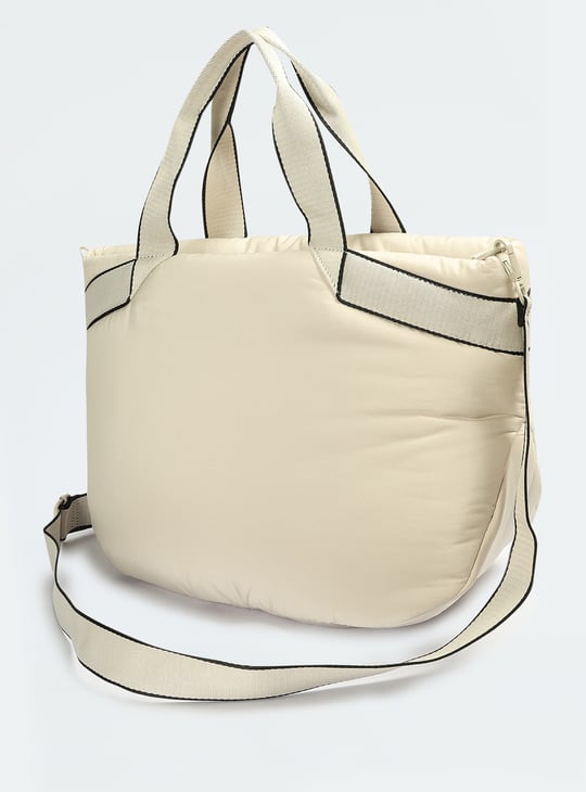 Women Solid Duffle Bag