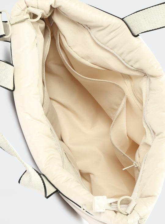 Women Solid Duffle Bag