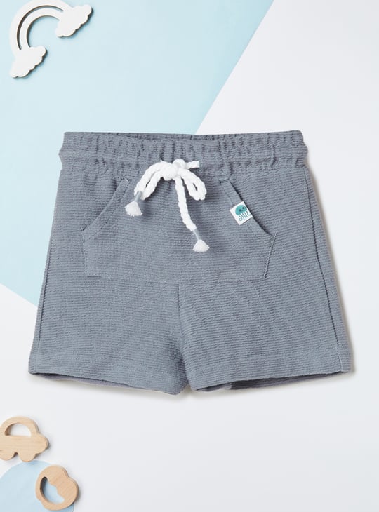Boys Textured Shorts