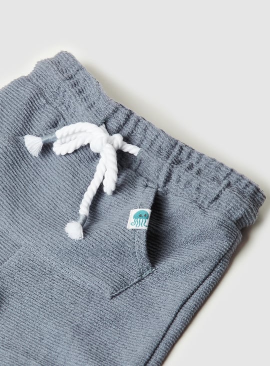 Boys Textured Shorts