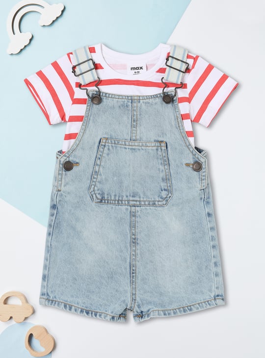 Denim Dungarees Next Dungarees Baby Boys Washed Dungaree