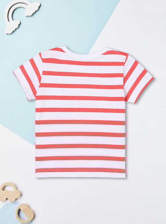 Boys Washed Dungaree with T-shirt