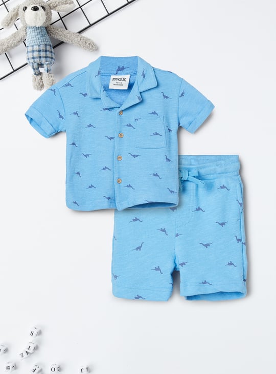 Boys Dino Print Co-ords Set