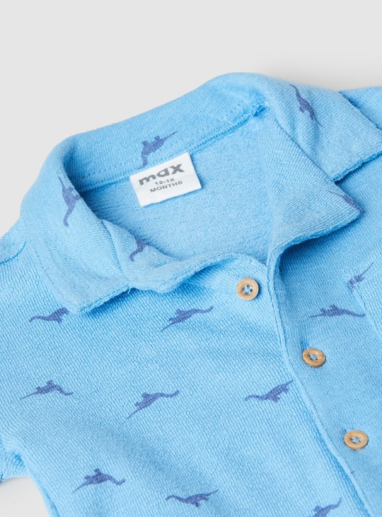 Boys Dino Print Co-ords Set