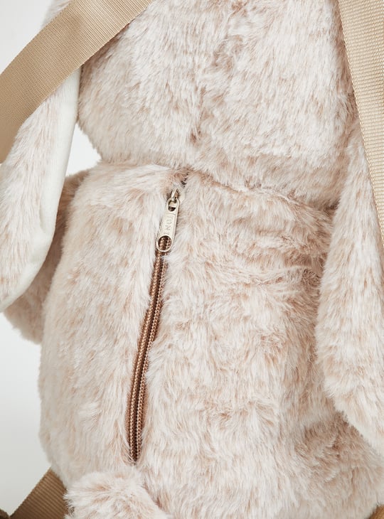 Kids Fuzzy Bunny Backpack