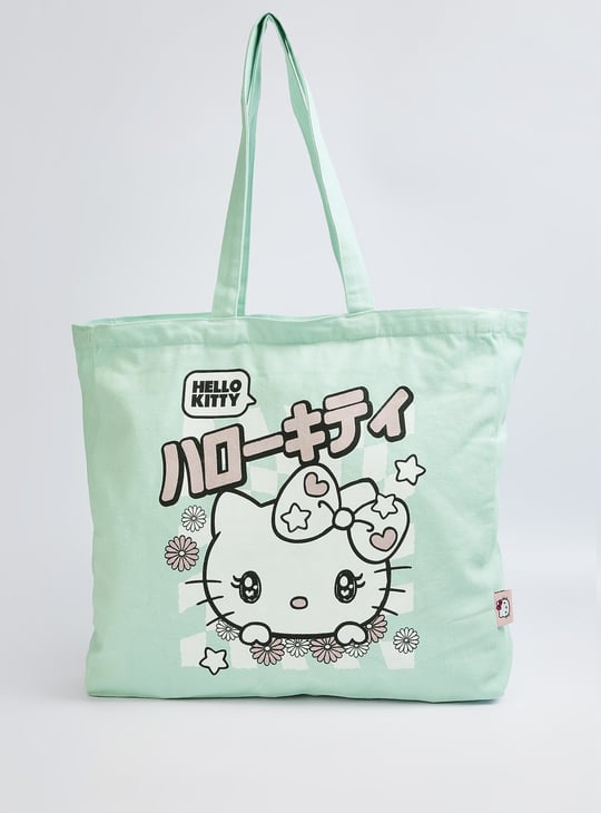 Women Hello Kitty Shopper Bag Cotton