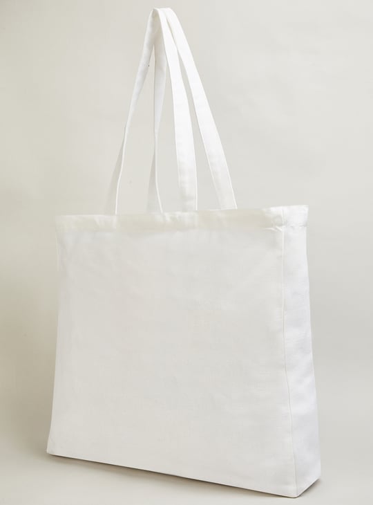 Women The Beatles Printed Shopper Bag