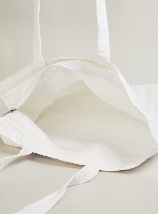 Women The Beatles Printed Shopper Bag