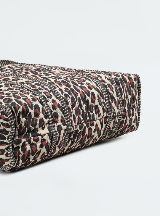 Women Leopard Print Tote Bag