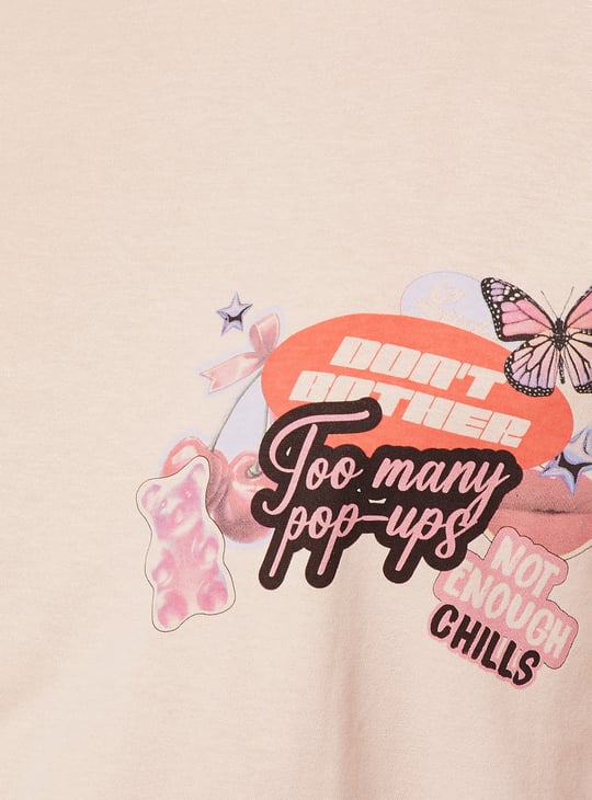 URB_N Women Back Graphic T-shirt