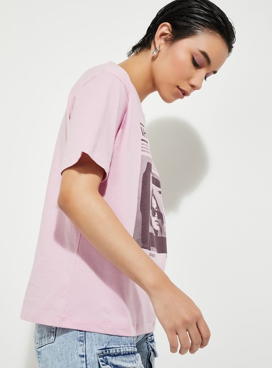 URB_N Women Relaxed Fit Graphic T-shirt