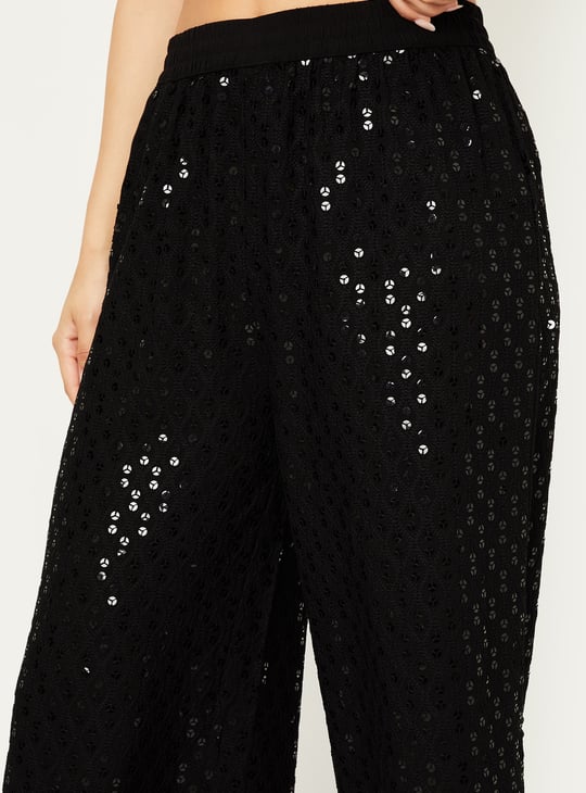 Women Embellished Palazzos