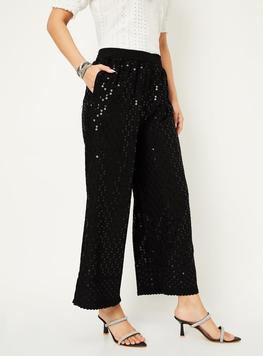 Women Embellished Palazzos