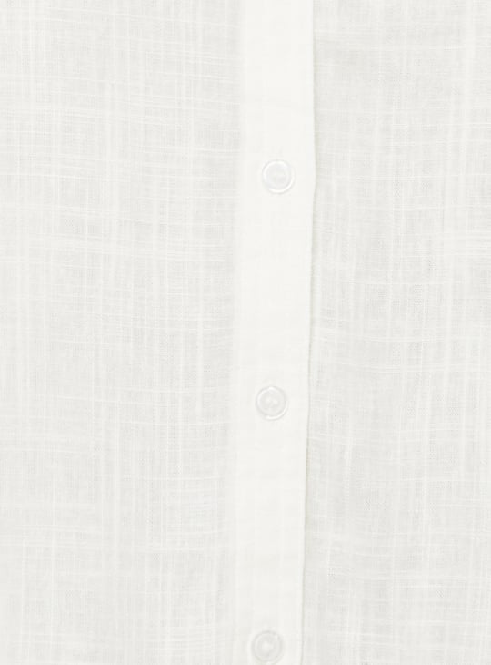 Women Textured Oversized Shirt