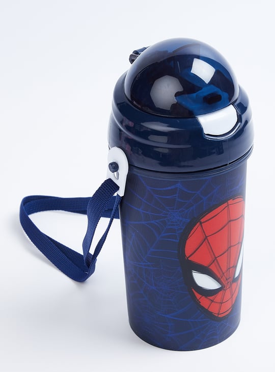 Kids Spider Man Print Sipper Bottle