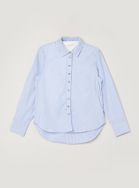 Girls Striped Shirt with Tee