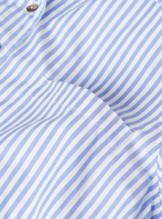 Girls Striped Shirt with Tee