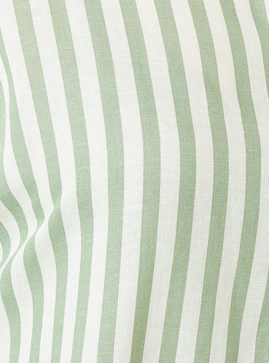 Women Striped Oversized Shirt