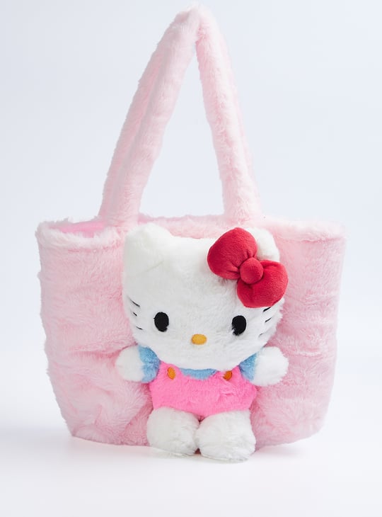 Kids Hello Kitty Applique Tote Bag