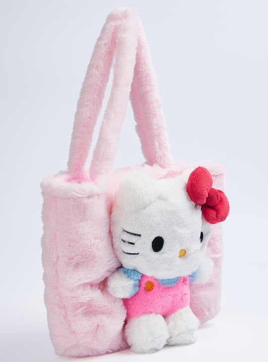 Kids Hello Kitty Applique Tote Bag