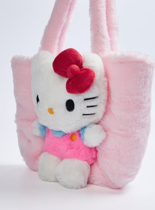 Kids Hello Kitty Applique Tote Bag