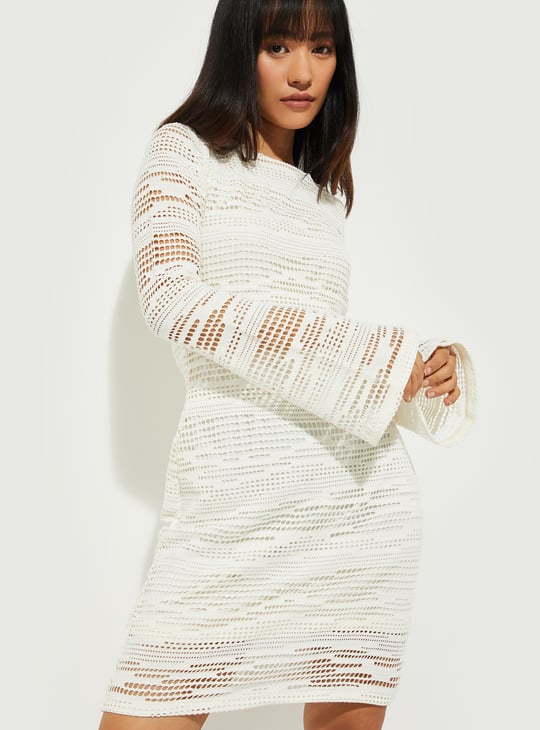 ALAYA F x URB_N Women Crochet Dress