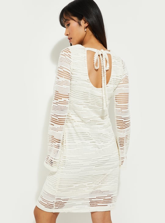 ALAYA F x URB_N Women Crochet Dress